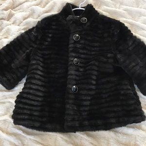 Kids faux fur coat
